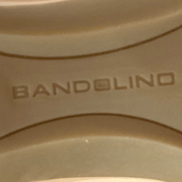 Beige Bandolino Lilas slip on leather comfort work shoes snake print  Sz 6.5M - Picture 11 of 15